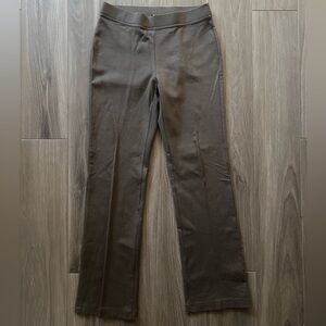 Eileen Fisher Brown Straight-Leg Stretch Pants Size XS